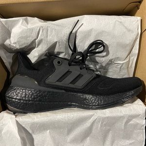 Adidas Ultraboost 22, size 10, black, Brand new, never worn.